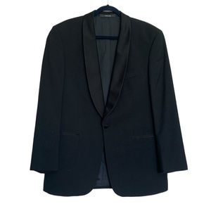 Louis Feraud Wool One Button Blazer Size 52